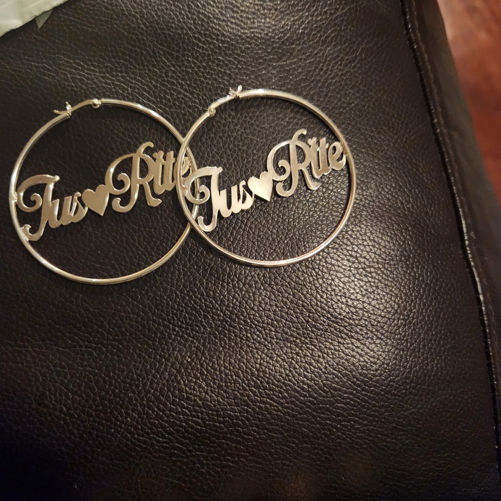 Custom made earrings - Picture 3 of 3
